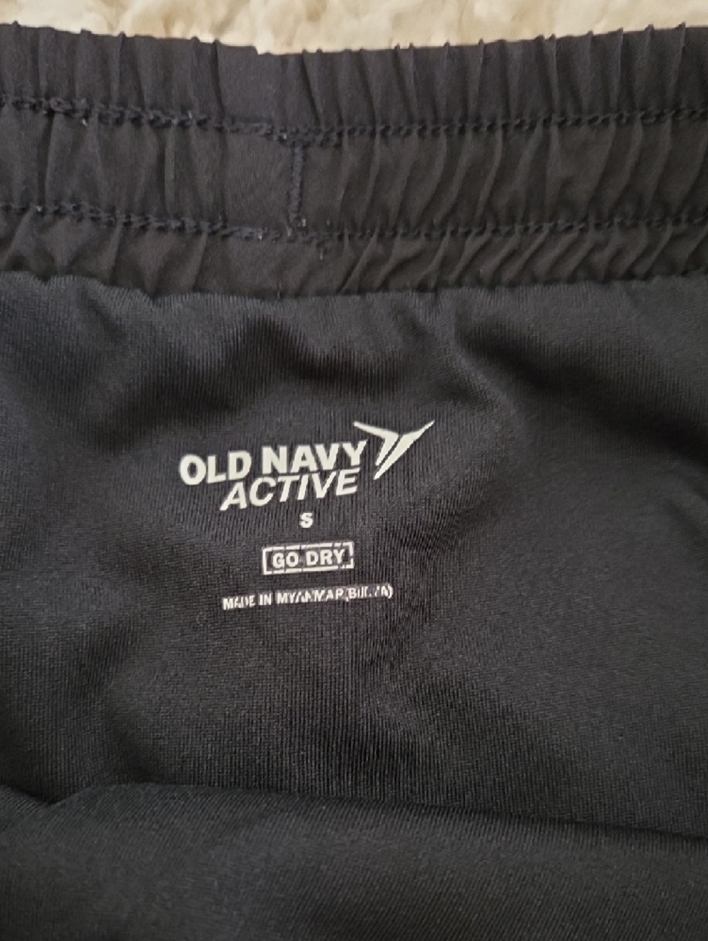 Old Navy Black Athletic Shorts - Picture 2 of 2